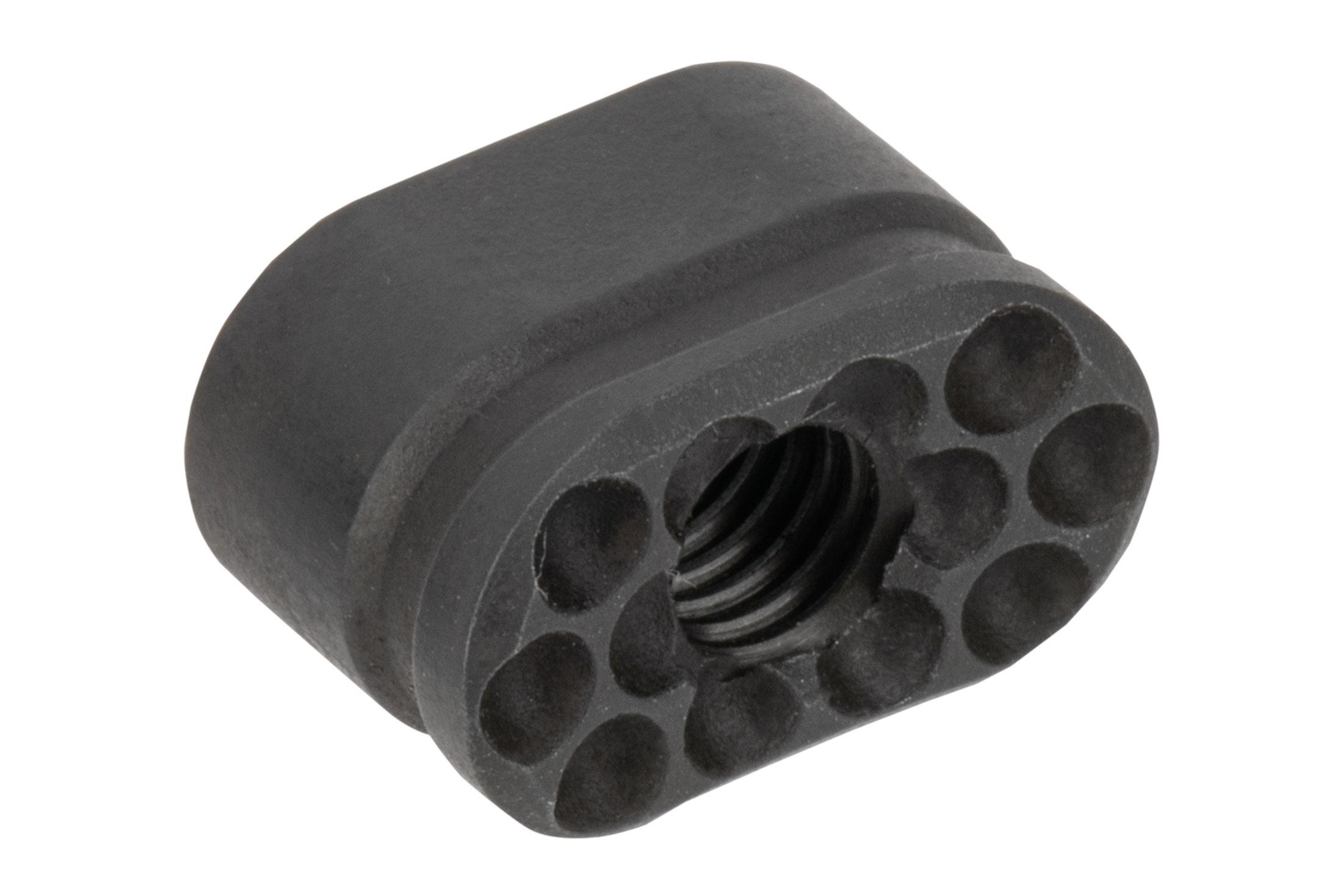 Forward Controls Design Heavy Enhanced AR-15 Magazine Release Button - Dimpled - Black